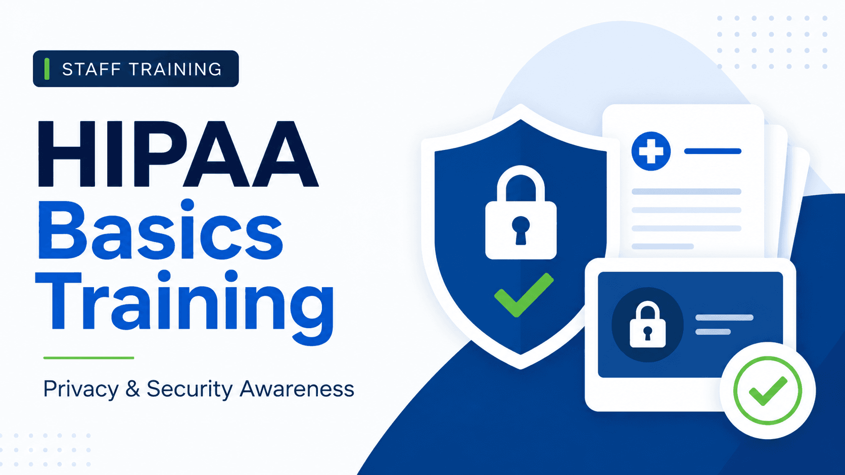 HIPAA Basics Training course cover.